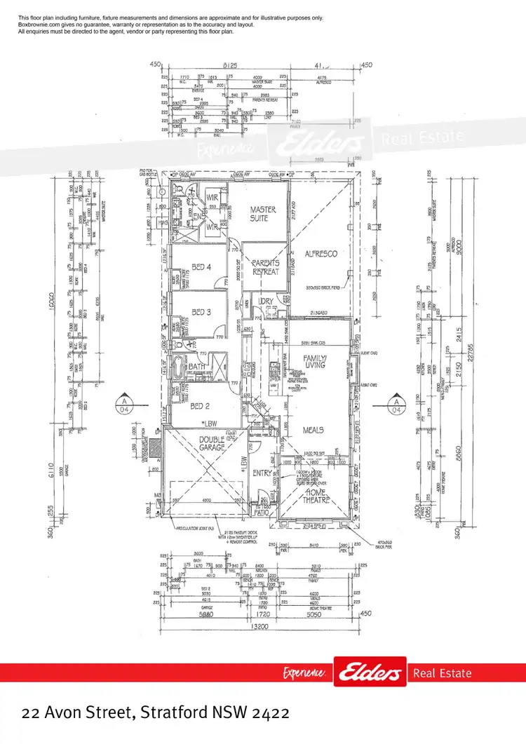 Floorplan of Homely house listing, 22 Avon Street, Stratford NSW 2422