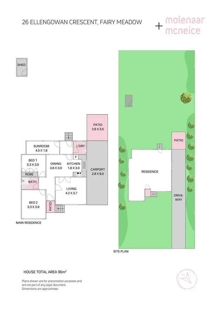 Floorplan of Homely house listing, 26 Ellengowan Crescent, Fairy Meadow NSW 2519