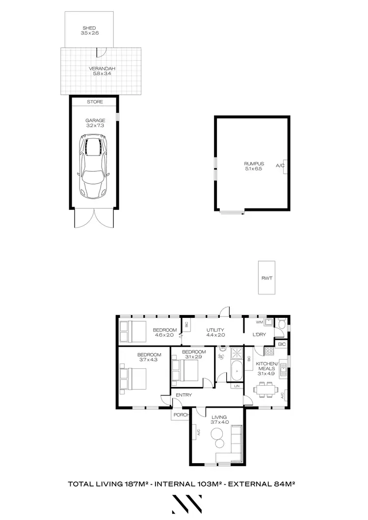 Floorplan of Homely house listing, 8 Lillian Street, Findon SA 5023