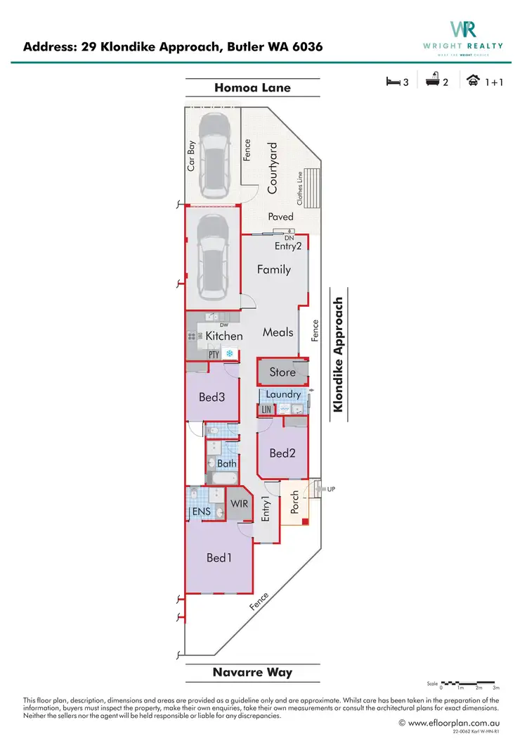 Floorplan of Homely house listing, 29 Klondike Approach, Butler WA 6036