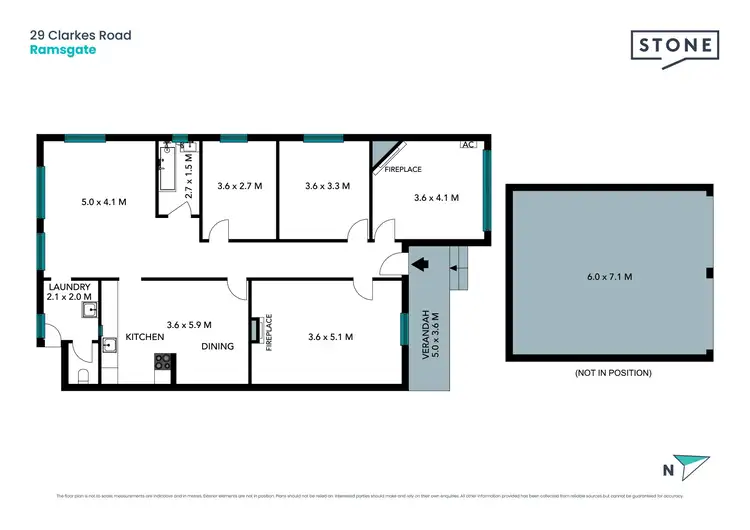 Floorplan of Homely house listing, 29 Clarkes Road, Ramsgate NSW 2217