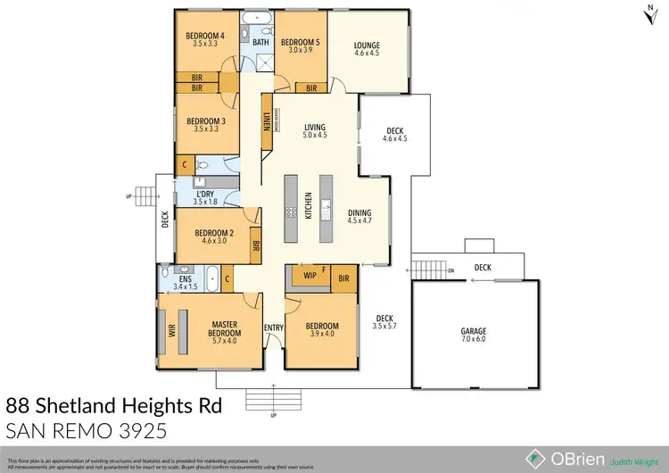 Floorplan of Homely house listing, 88-90 Shetland Heights Road, San Remo VIC 3925