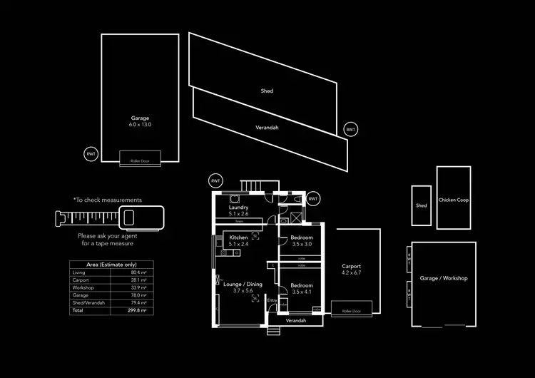 Floorplan of Homely house listing, 817 Torrens Road, Alberton SA 5014