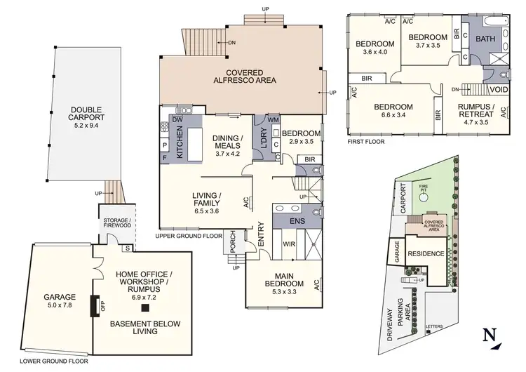 Floorplan of Homely house listing, 8 Corrong Crescent, Mooroolbark VIC 3138
