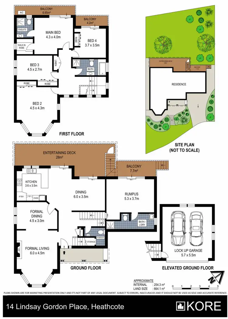 Floorplan of Homely house listing, 14 Lindsay Gordon Place, Heathcote NSW 2233