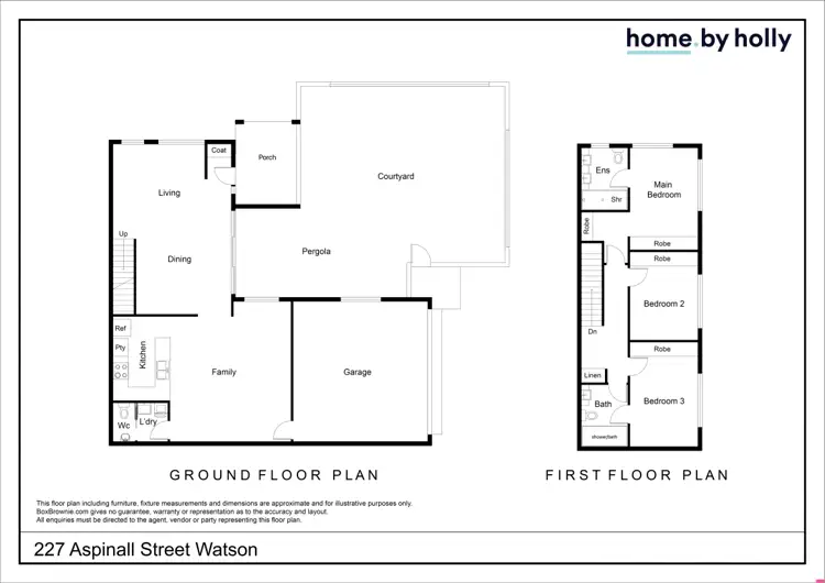 Floorplan of Homely house listing, 227 Aspinall Street, Watson ACT 2602