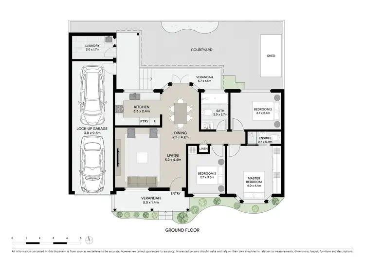 Floorplan of Homely villa listing, 3/41 Horbury Street, Sans Souci NSW 2219