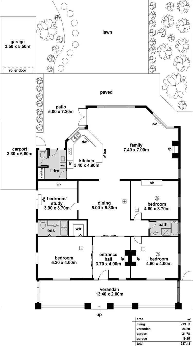 Floorplan of Homely house listing, 301 Greenhill Road, Toorak Gardens SA 5065
