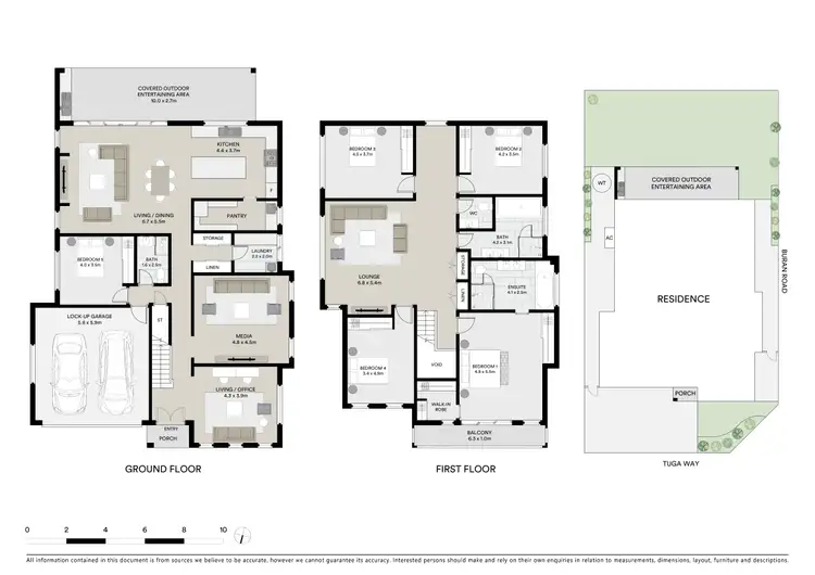 Floorplan of Homely house listing, 8 Tuga Way, Pemulwuy NSW 2145