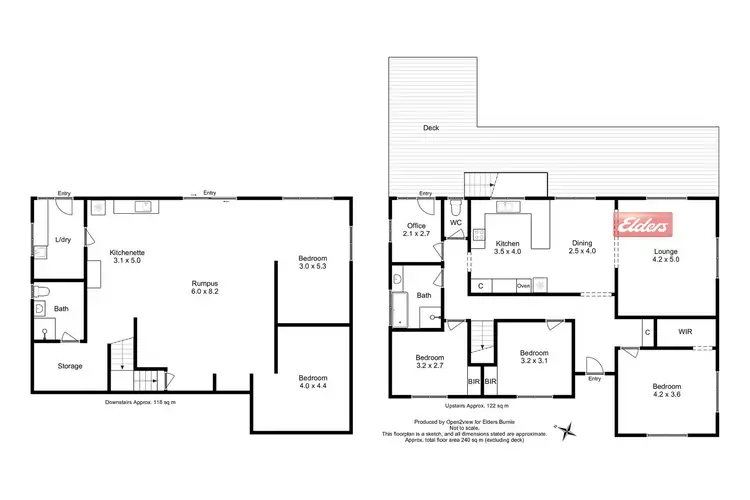 Floorplan of Homely house listing, 8-10 Grant Street North, Havenview TAS 7320
