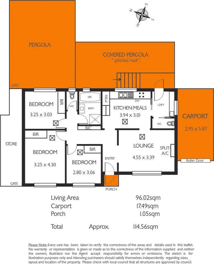 Floorplan of Homely house listing, 64 Davenport Terrace, Seacliff Park SA 5049
