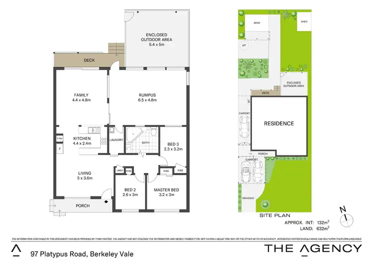 Floorplan of Homely house listing, 97 Platypus Road, Berkeley Vale NSW 2261