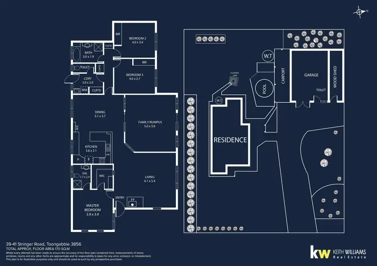 Floorplan of Homely house listing, 39-41 Stringer Road, Toongabbie VIC 3856