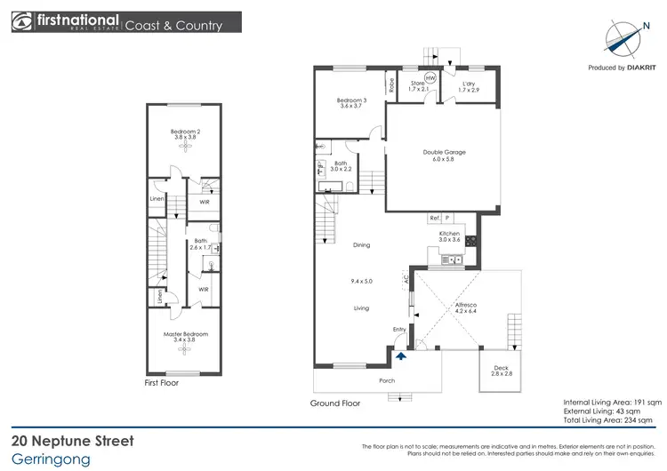 Floorplan of Homely house listing, 20 Neptune Street, Gerringong NSW 2534