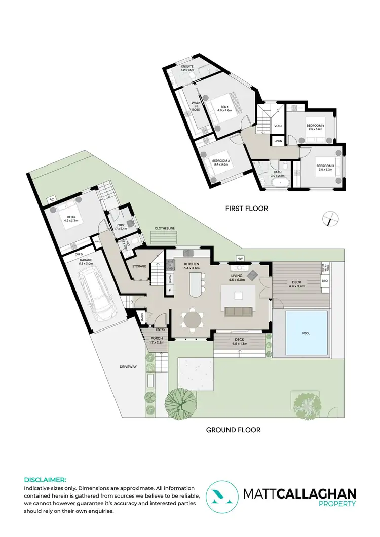 Floorplan of Homely semi-detached listing, 34b Holly Street, Caringbah South NSW 2229
