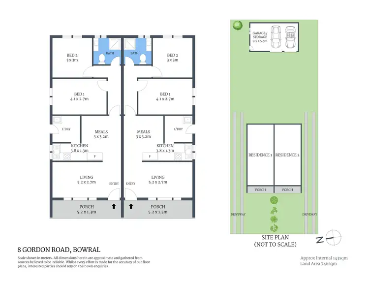 Floorplan of Homely house listing, 8 Gordon Road, Bowral NSW 2576