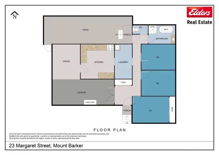 Floorplan of Homely house listing, 23 Margaret Street, Mount Barker WA 6324