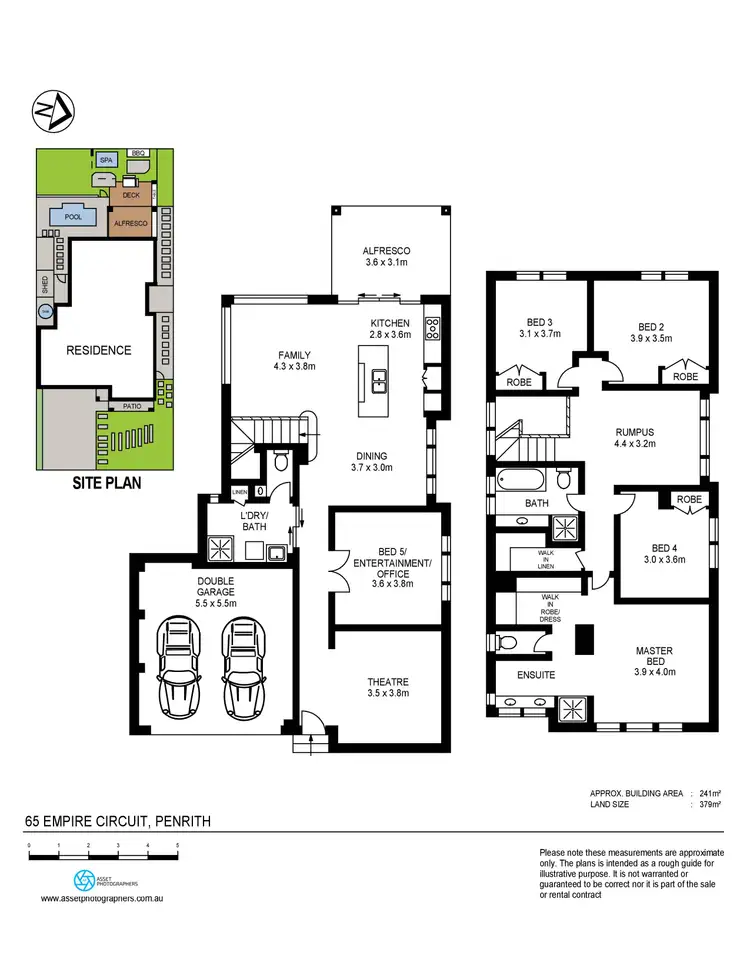 Floorplan of Homely house listing, 65 Empire Circuit, Penrith NSW 2750