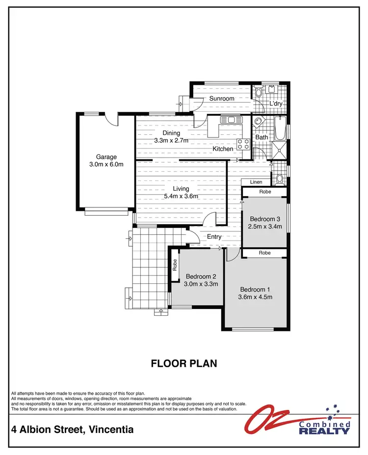Floorplan of Homely house listing, 4 Albion Street, Vincentia NSW 2540