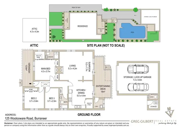 Floorplan of Homely house listing, 125 Woolooware Road, Burraneer NSW 2230