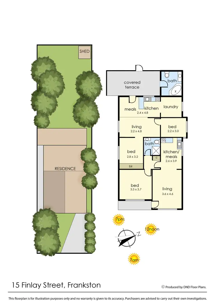 Floorplan of Homely house listing, 15 Finlay Street, Frankston VIC 3199