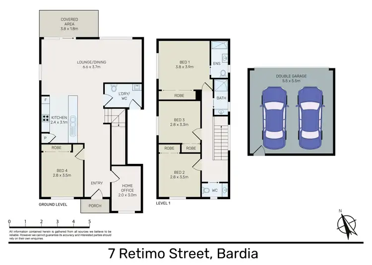 Floorplan of Homely house listing, 7 Retimo Street, Bardia NSW 2565