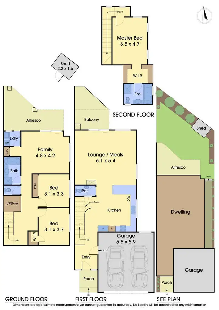 Floorplan of Homely townhouse listing, 4/36 Duke Street, Kew VIC 3101