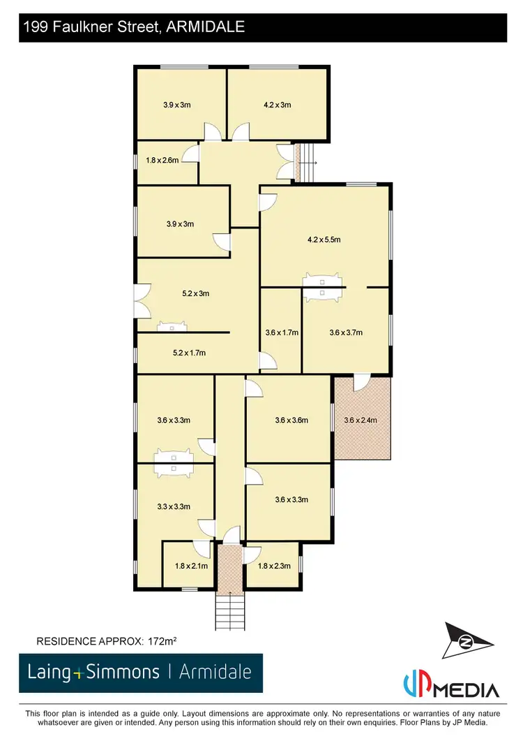 Floorplan of Homely house listing, 199 Faulkner Street, Armidale NSW 2350