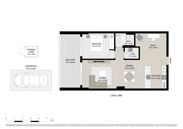 Floorplan of Homely apartment listing, 112/82 Bay Street, Botany NSW 2019