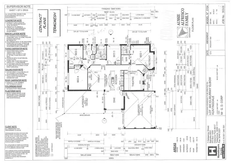 Floorplan of Homely house listing, 11 Kilmurray Elbow, Huntingdale WA 6110