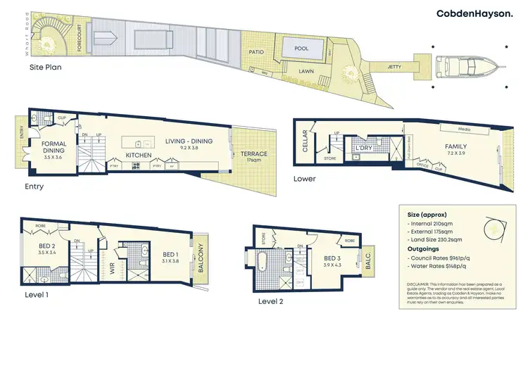Floorplan of Homely house listing, 15a Wharf Road, Birchgrove NSW 2041