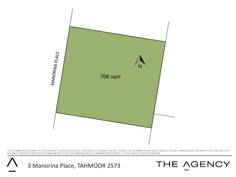 Floorplan of Homely land listing, 3 Manorina Place, Tahmoor NSW 2573