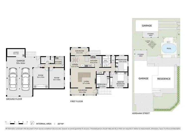 Floorplan of Homely house listing, 50 Kershaw Street, Park Avenue QLD 4701