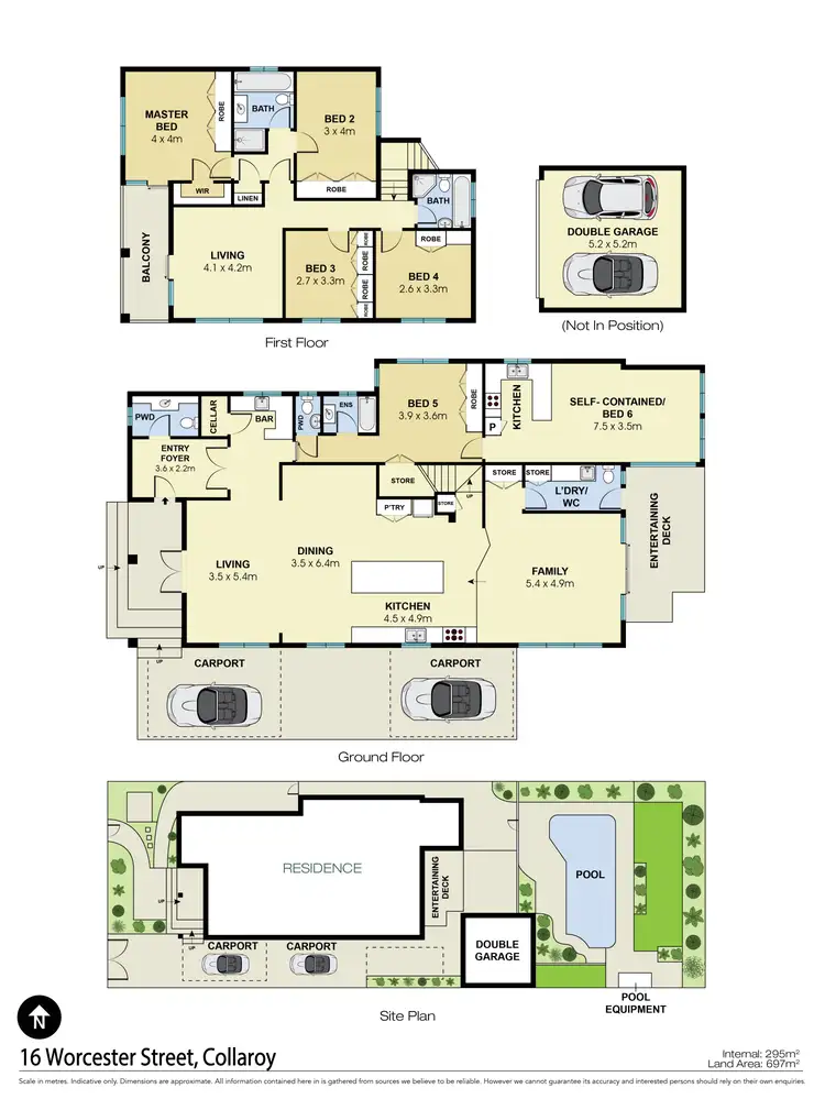 Floorplan of Homely house listing, 16 Worcester Street, Collaroy NSW 2097