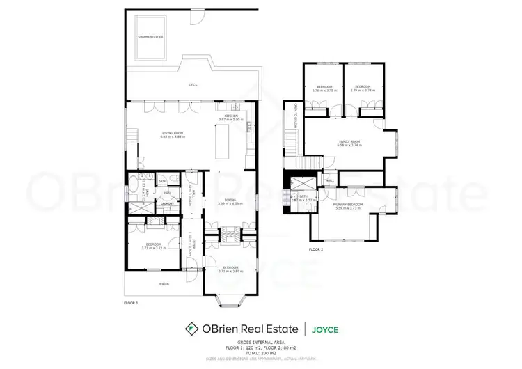 Floorplan of Homely house listing, 24 Gray Street, Wangaratta VIC 3677
