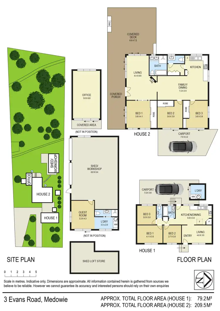 Floorplan of Homely house listing, 3 Evans Road, Medowie NSW 2318