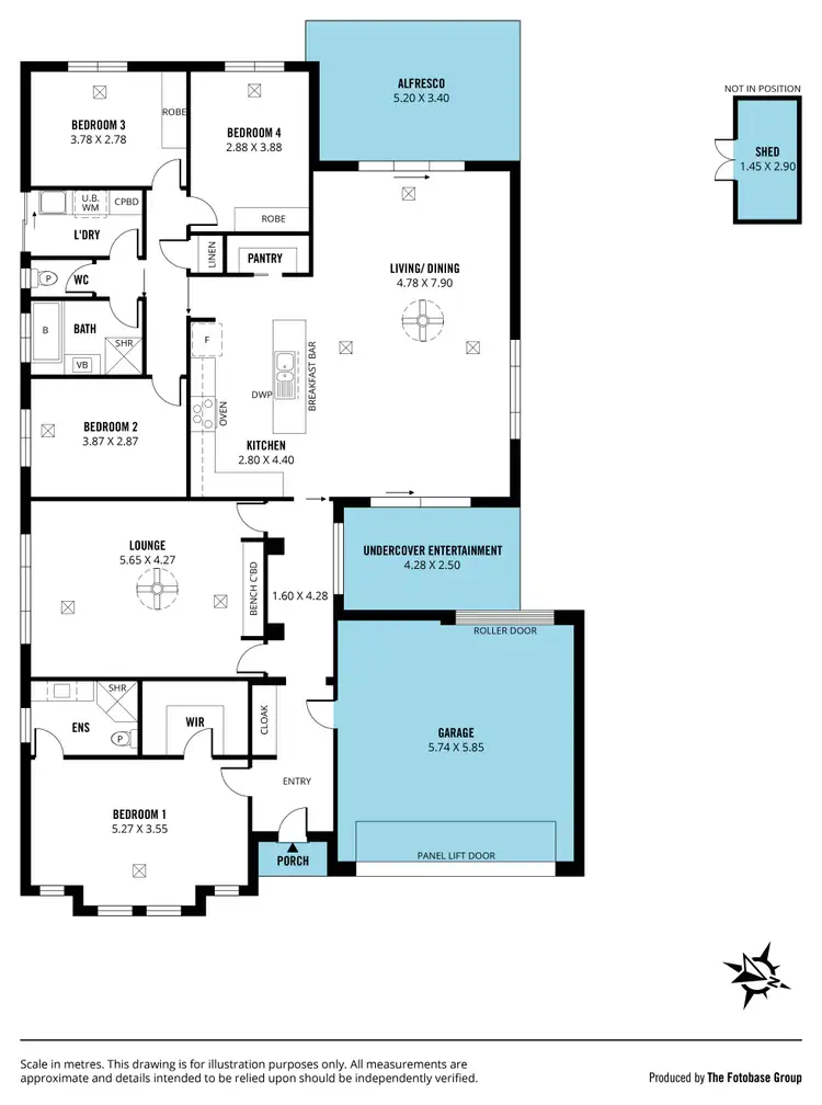 Floorplan of Homely house listing, 3 Galway Road, Seaford Heights SA 5169