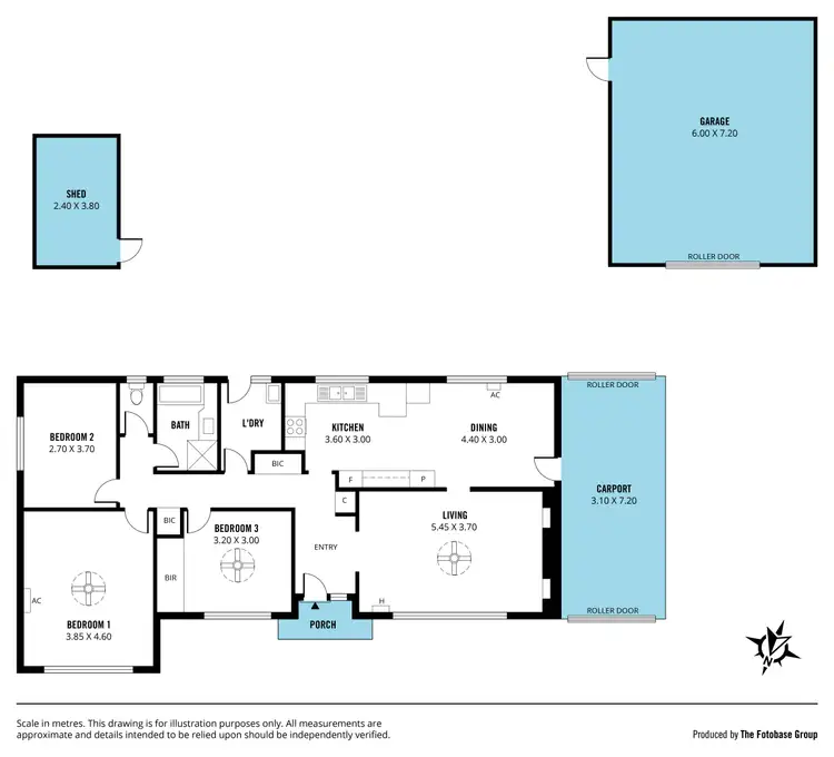 Floorplan of Homely house listing, 8 Protea Street, Morphett Vale SA 5162