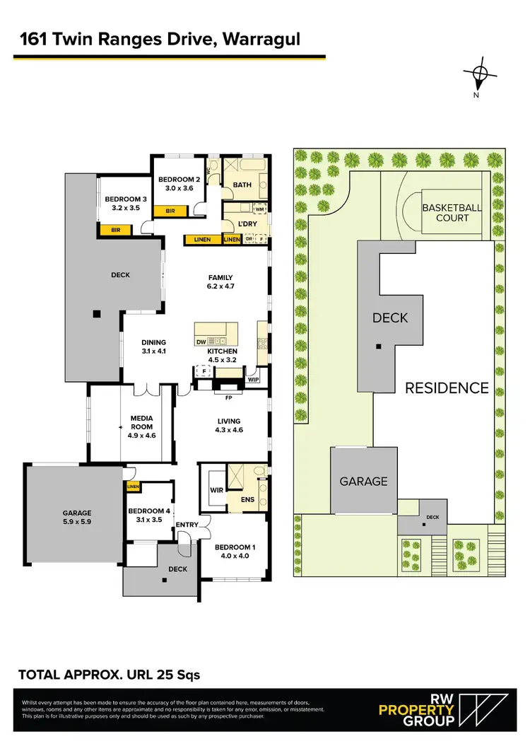 Floorplan of Homely house listing, 161 Twin Ranges Drive, Warragul VIC 3820