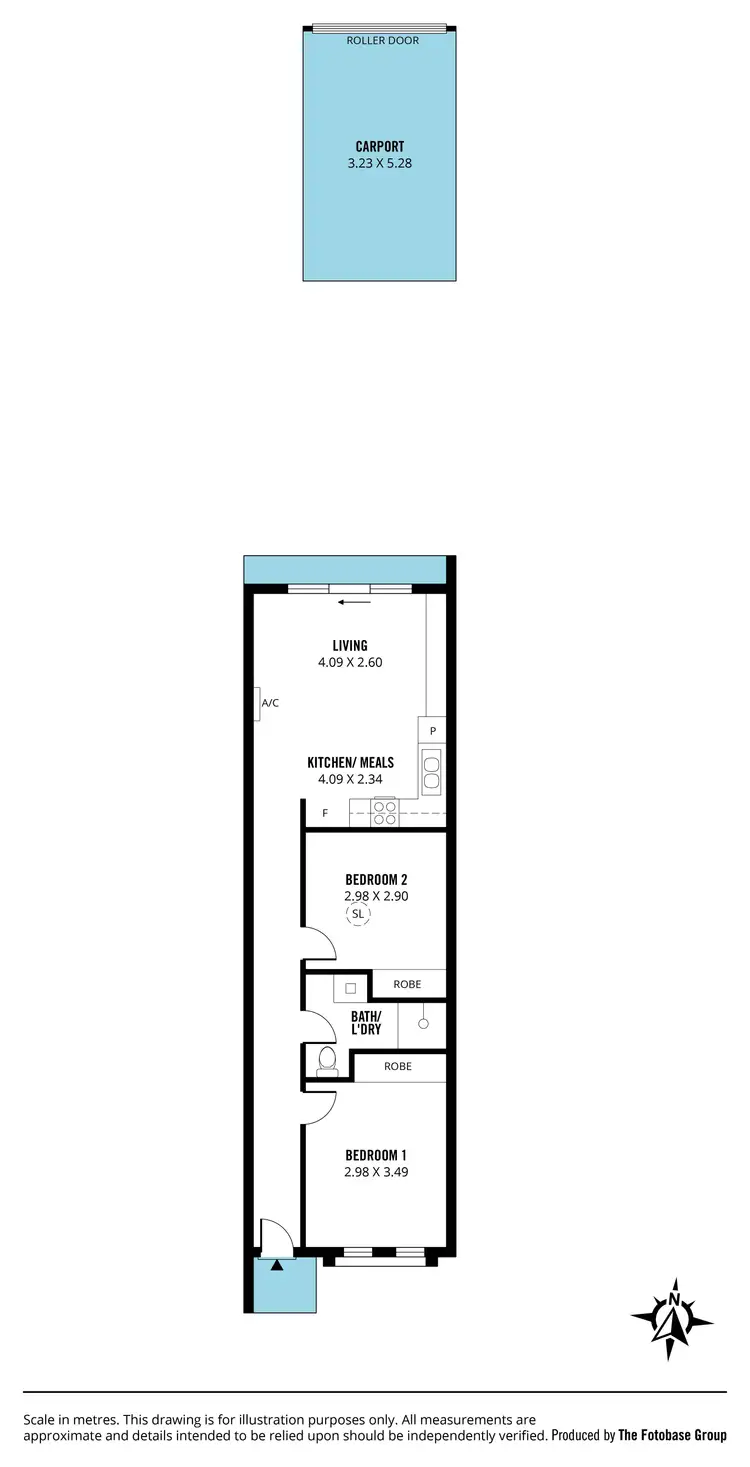 Floorplan of Homely villa listing, 52 Broadwater Place, Blakeview SA 5114
