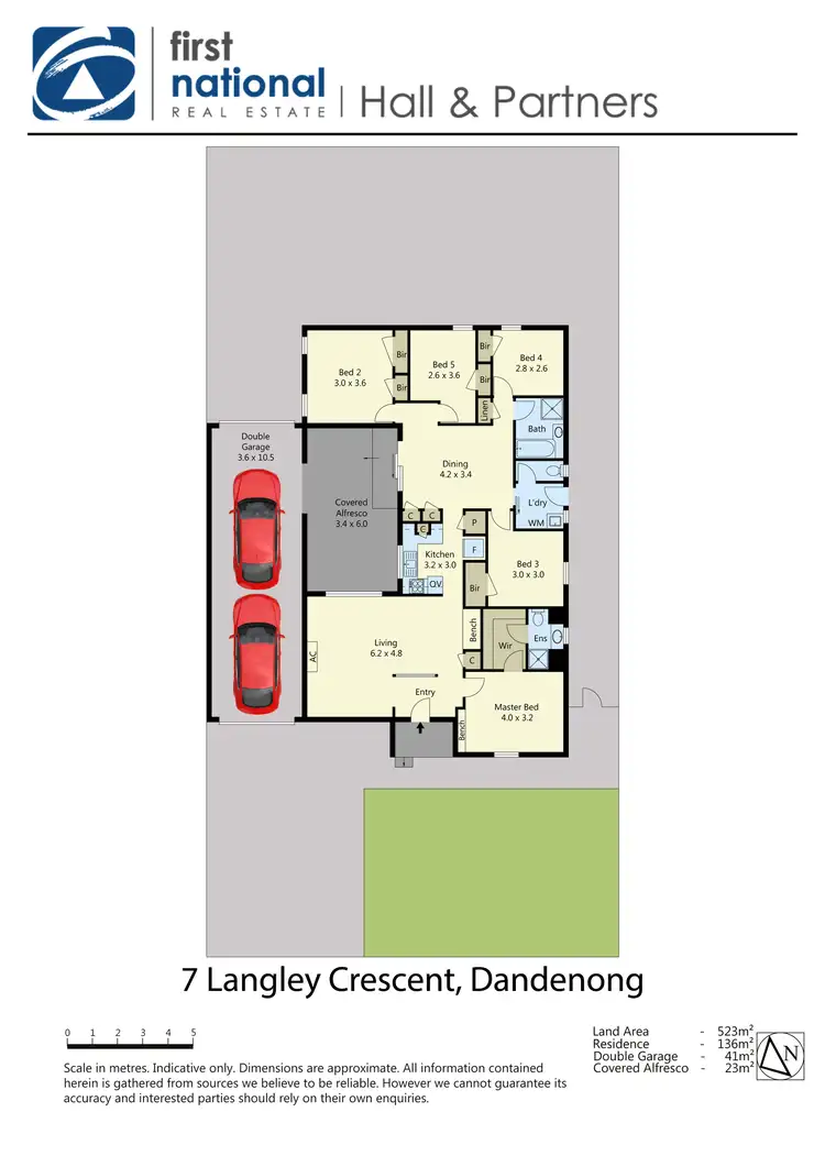 Floorplan of Homely house listing, 7 Langley Crescent, Dandenong VIC 3175