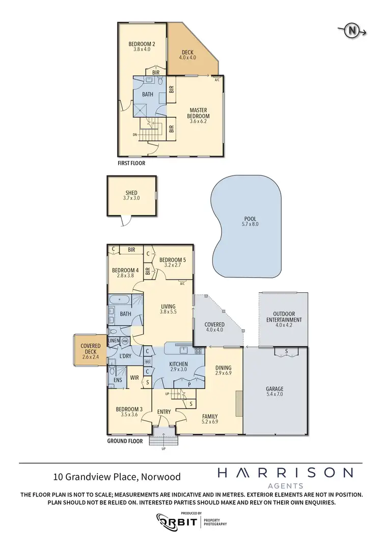 Floorplan of Homely house listing, 10 Grandview Place, Norwood TAS 7250
