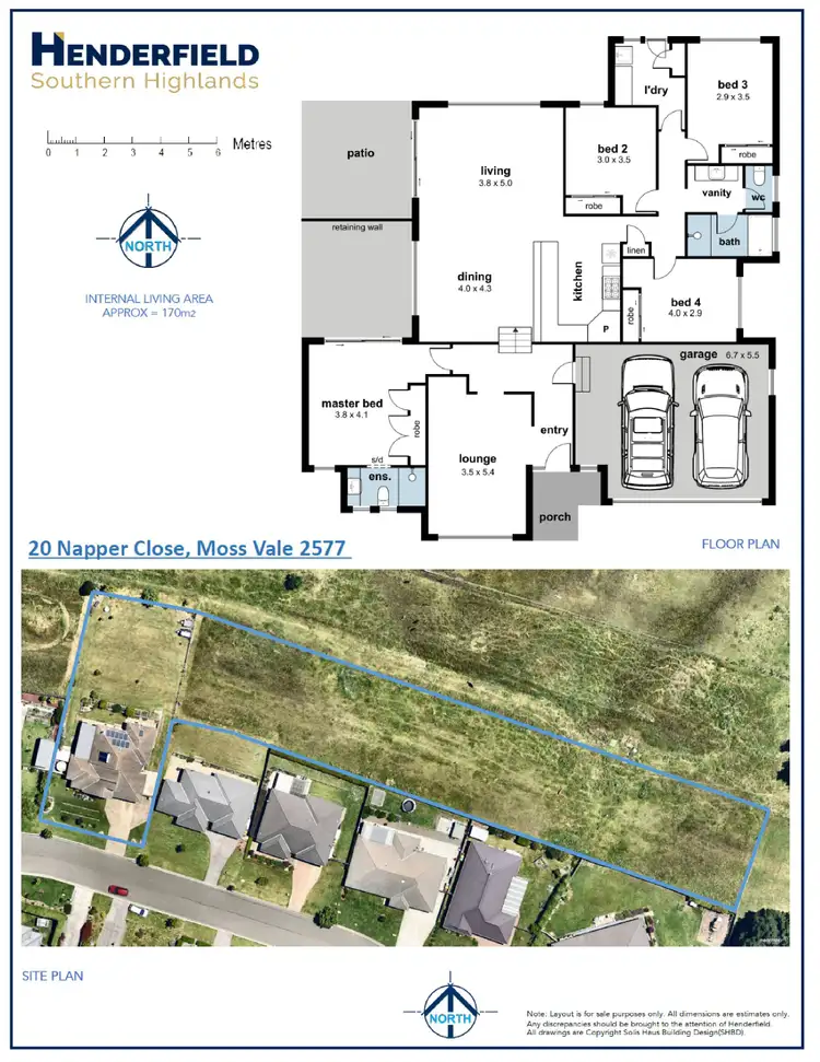Floorplan of Homely house listing, 20 Napper Close, Moss Vale NSW 2577