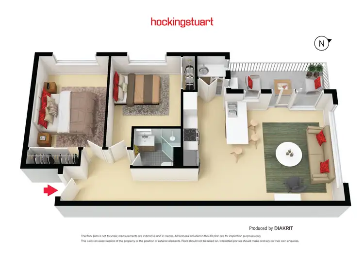 Floorplan of Homely apartment listing, 12/23 Edith Street, Dandenong VIC 3175