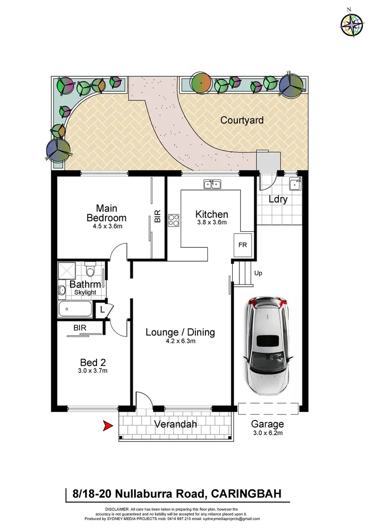 Floorplan of Homely villa listing, 8/18-20 Nullaburra Road, Caringbah NSW 2229