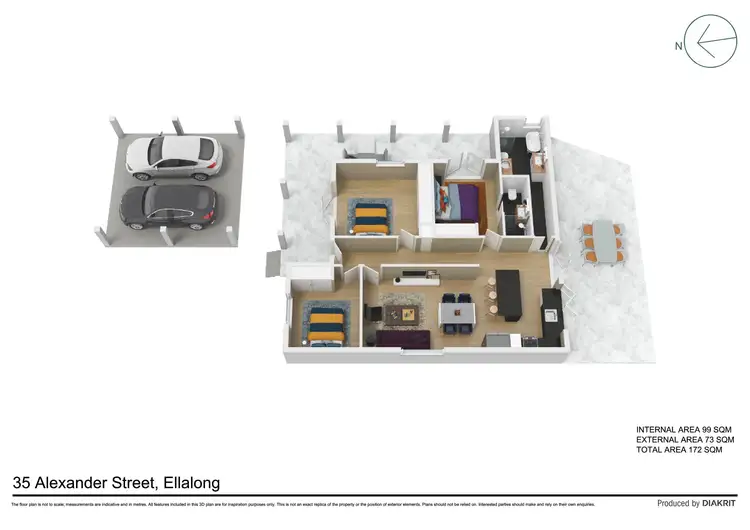 Floorplan of Homely house listing, 35 Alexander Street, Ellalong NSW 2325
