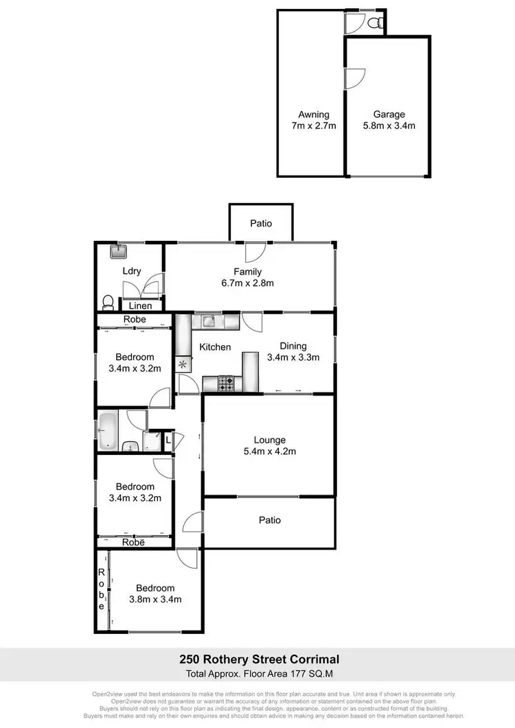Floorplan of Homely house listing, 250 Rothery Street, Corrimal NSW 2518
