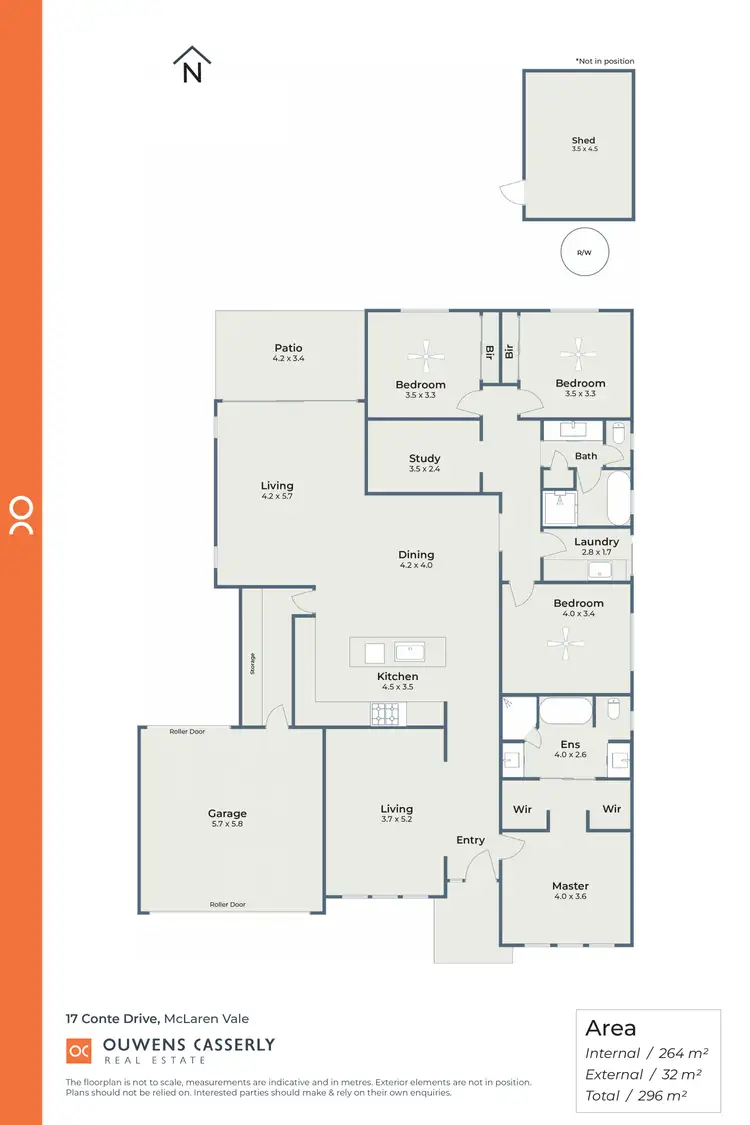 Floorplan of Homely house listing, 17 Conte Drive, Mclaren Flat SA 5171