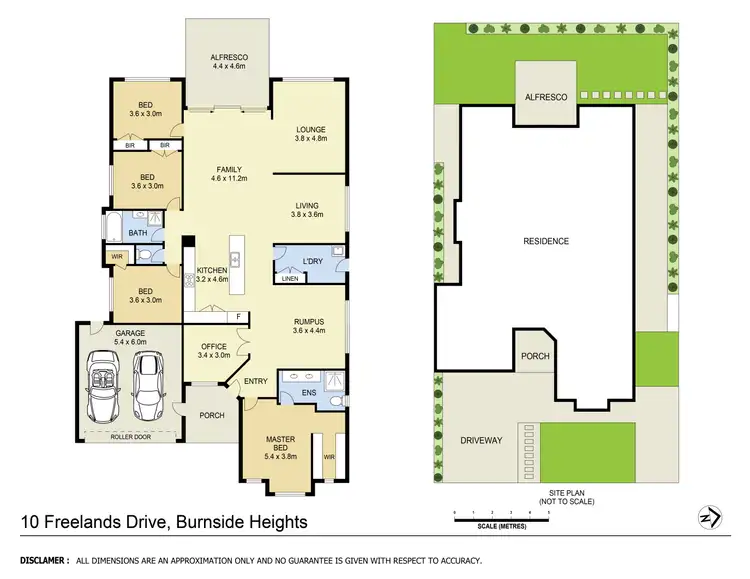 Floorplan of Homely house listing, 10 Freelands Drive, Burnside Heights VIC 3023