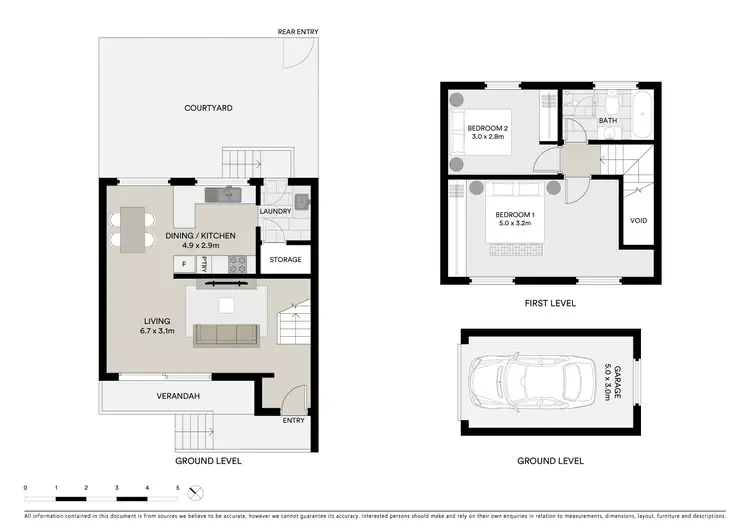 Floorplan of Homely townhouse listing, 11/1 Libya Place, Marsfield NSW 2122